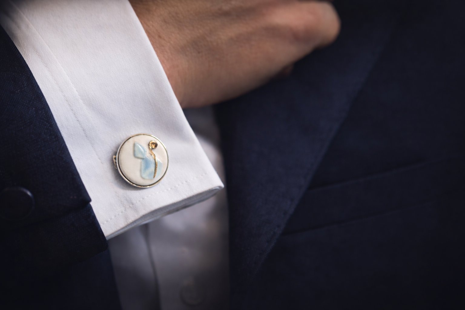 Gemelli in porcellana