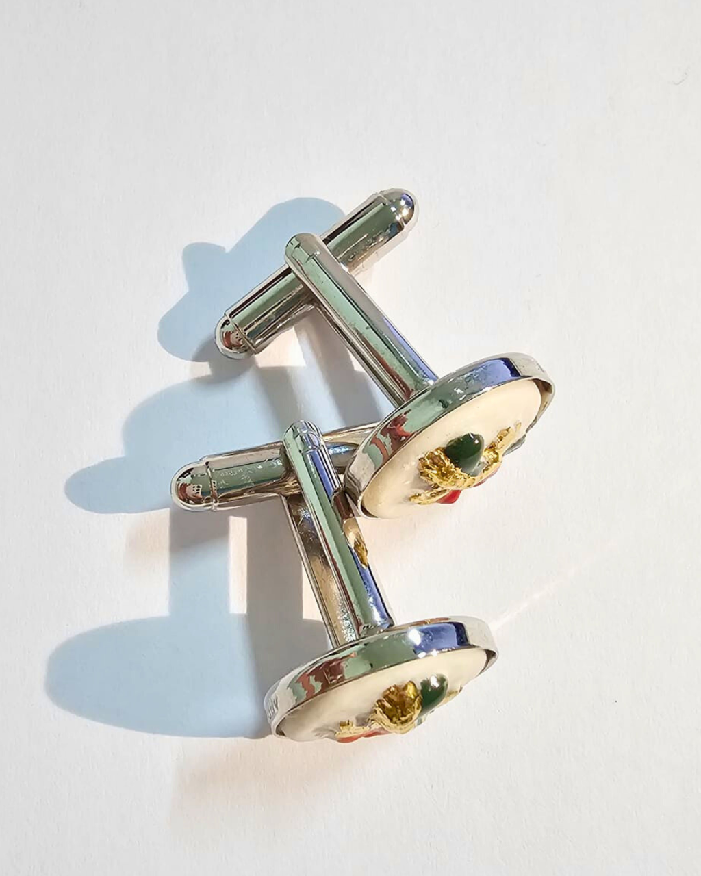 Gemelli Uomo in Porcellana di Capodimonte - Asso di Bastoni