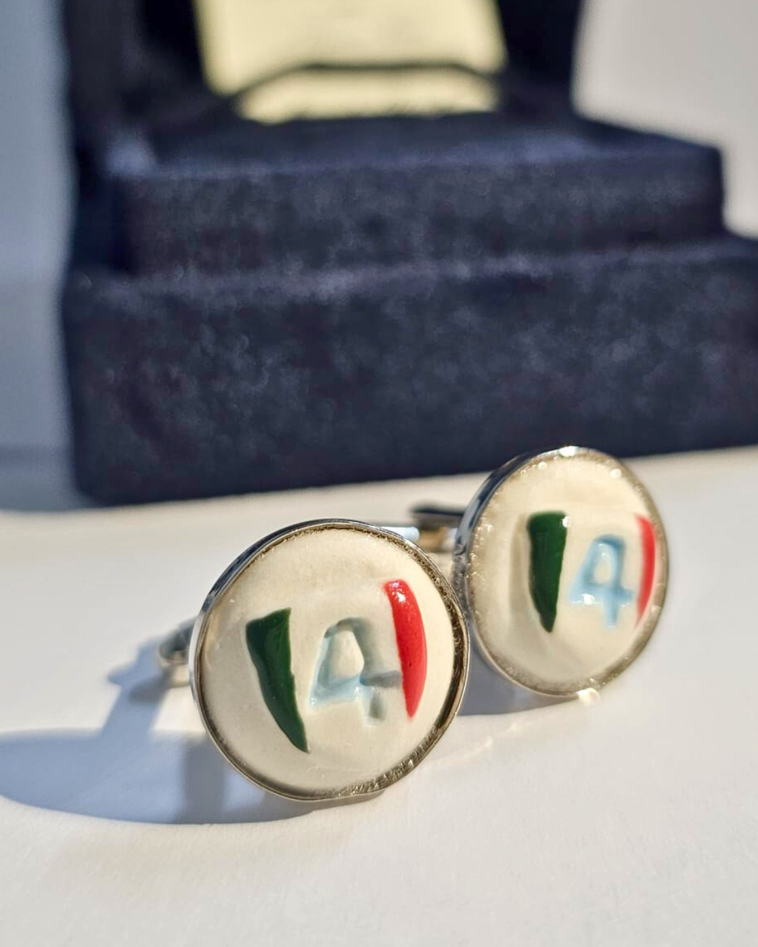 Gemelli Uomo in Porcellana di Capodimonte – Celebrazione 4° Scudetto Napoli